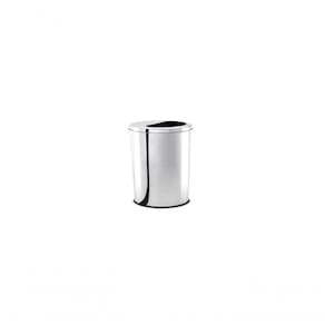 Lixeira 1/2 Lua 8 Litros - Decorline Lixeiras ø 20 X 30 Cm - Brinox