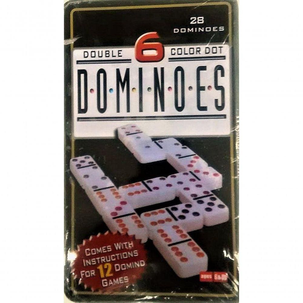 Jogo De Domino Profissional De Osso Preto - Nybc - Jogo de Dominó