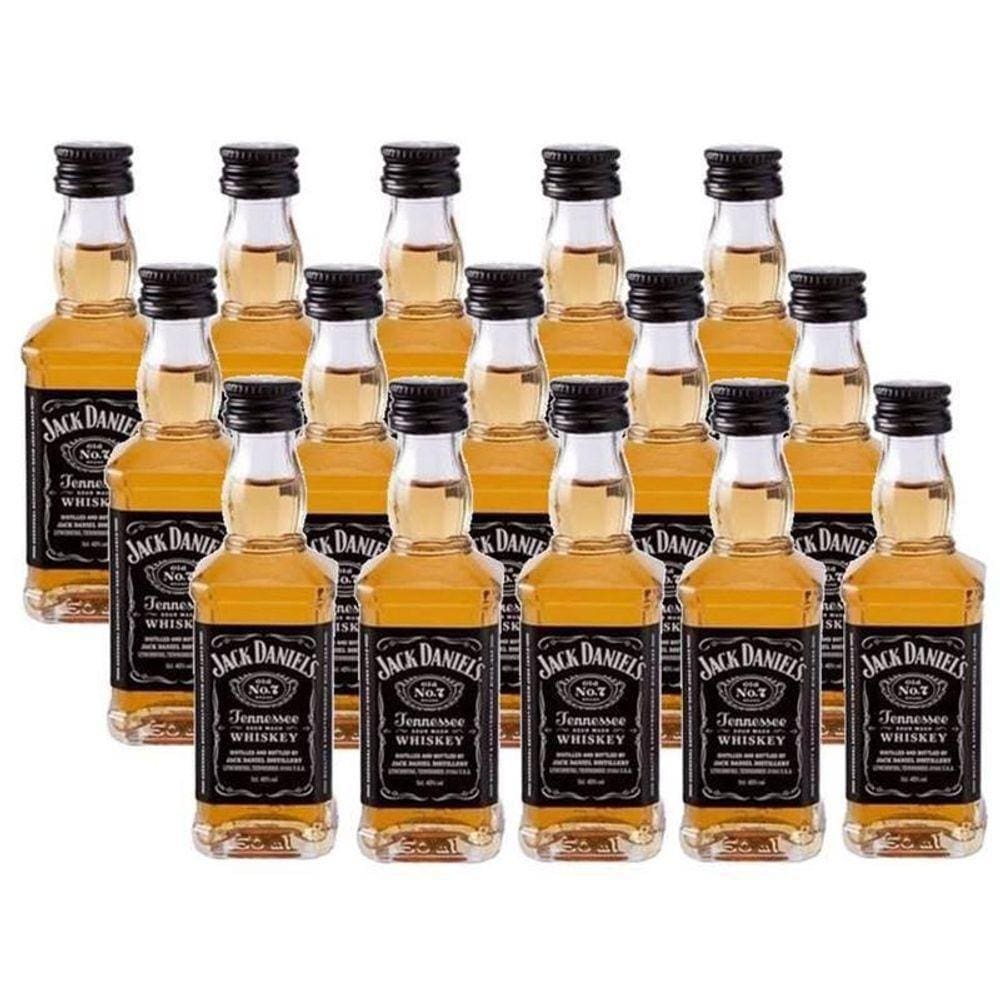 Miniatura Mini Whisky Jack Daniel`S 50Ml 15 Unidades