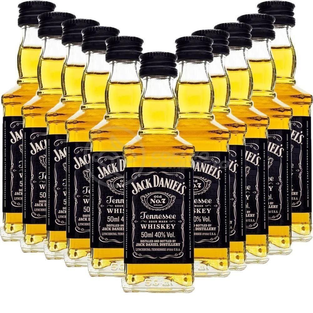 Kit 11 Miniatura Whisky Uísque Jack Daniels Nº7 50Ml
