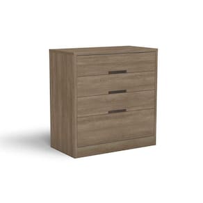 Cômoda Casal S824 C/ 4 Gavetas Nogueira - Kappesberg
