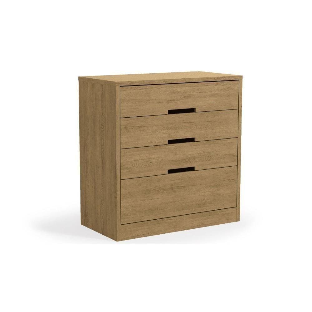 Cômoda De Quarto S824 C/ 4 Gavetas Freijó - Kappesberg