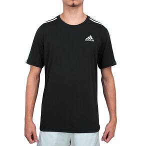 Camiseta Adidas 3S Preta e Branca