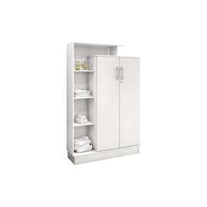 Armário Multiuso Sala Elite C/ 2 Portas Branco - Demóbile