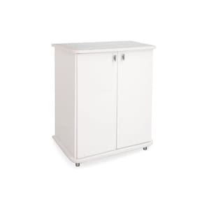 Balcão Lavanderia Multiuso Asm155 C/ 2 Portas Branco - Movelbento