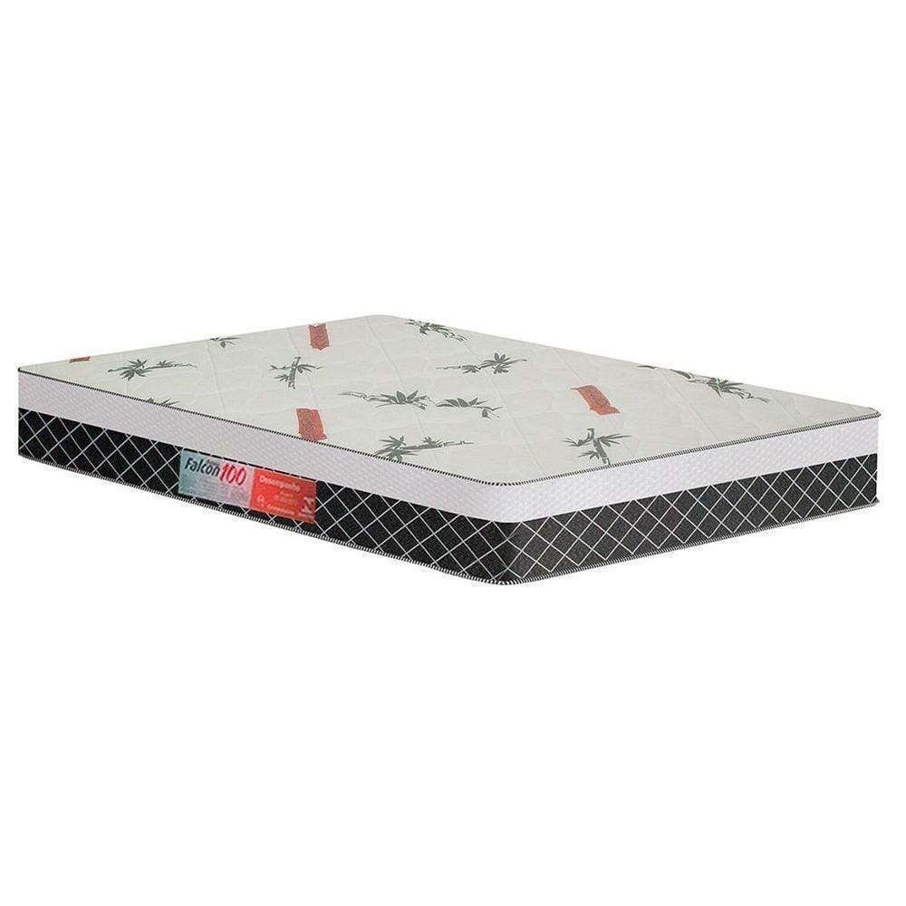 Colchão Casal Espuma Compact Ag 65 / D28 / Falcon Ultra Firme Euro Pillow (138X188X24) - Plumatex