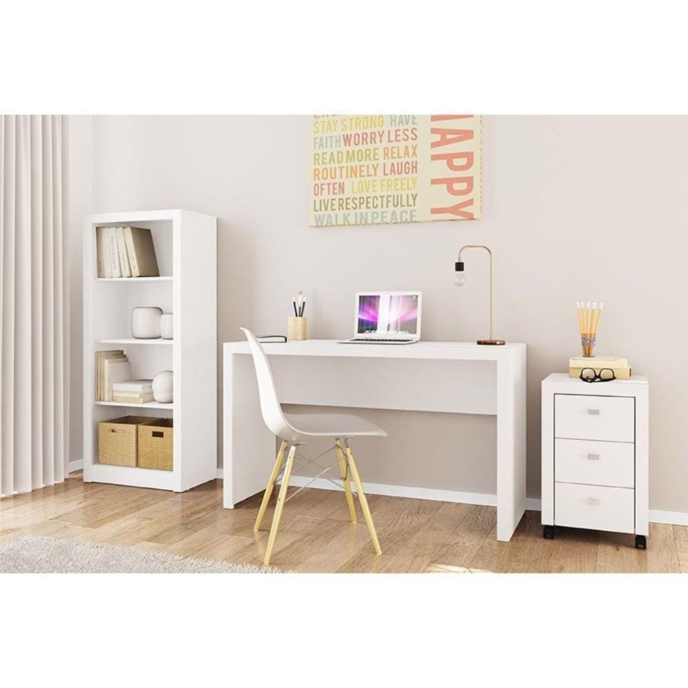 Mesa Computador Me4135 Branco - Tecno Mobili
