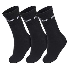 Meia Babolat Basic BB051 39 ao 42 - Pack com 03 Pares - Preta