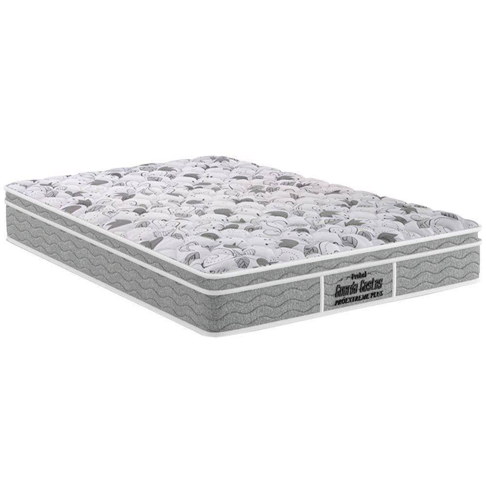 Colchão Queen D45 / Ep / Anatômico Guarda Costas Próextreme Plus Euro Pillow Gray (158x198x24)