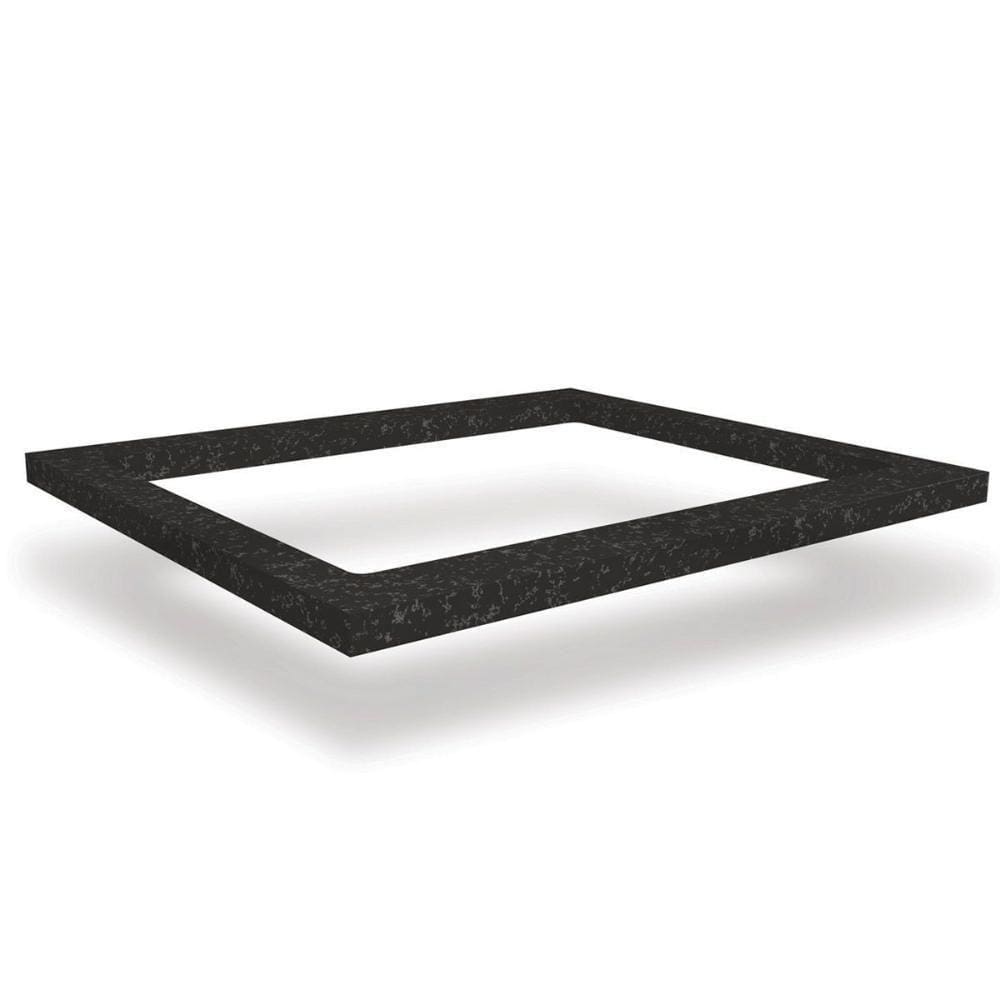 Módulo Cozinha Kappesberg Lótus Tampo S416 60cm P/ Cooktop Preto Brilho