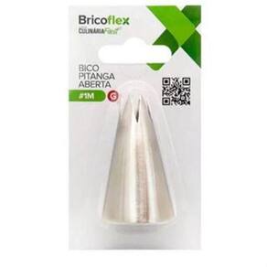 Bico De Confeitar Bricoflex Inox 304 G Pitanga Aberta 1m