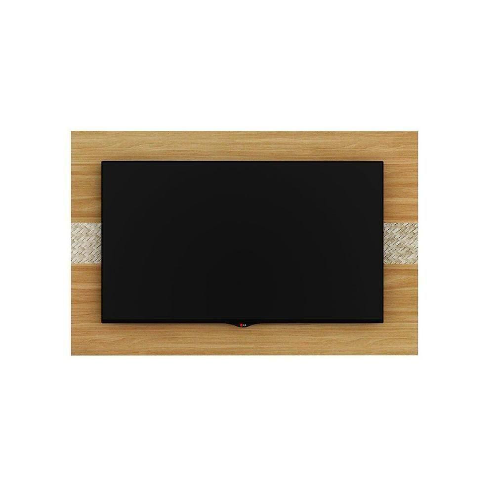 Painel Para Tv Pa2913 Até 42 Polegadas Natural/palha - Tecno Mobili