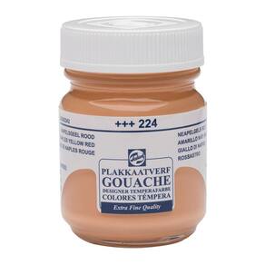 Tinta Gouache Extra Fine 224 Naples Yellow Red 50ml Talens 08242242