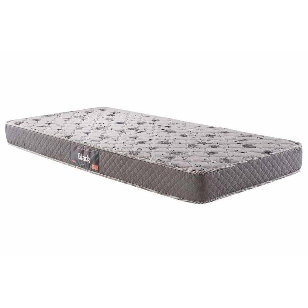 Colchão Solteiro Espuma Compact Ag 65 / D28 / Black Double Face (88X188X20) - Herval