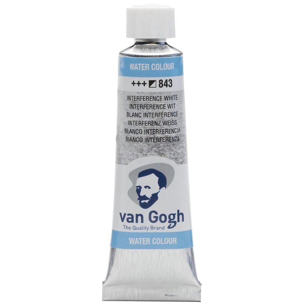 Tinta Aquarela Talens Van Gogh 843 Interference White 10ml 20018431