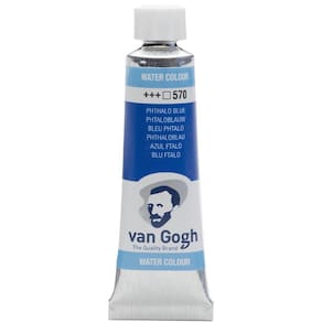 Tinta Aquarela Talens Van Gogh 570 Phthalo Blue 10ml 20015701