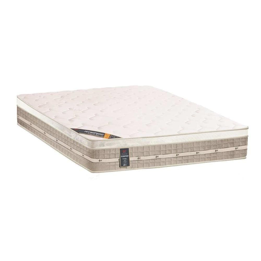 Colchão Viúva Molas Bonnel Premium Tecnopedic Euro Pillow (128X188X30) - Castor