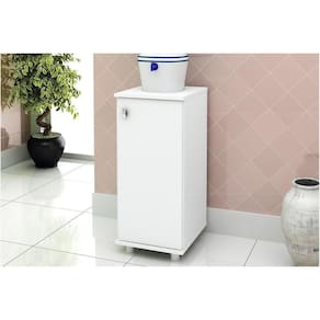 Balcão Lavanderia Bl3306 C/ 1 Porta Branco - Tecno Mobili