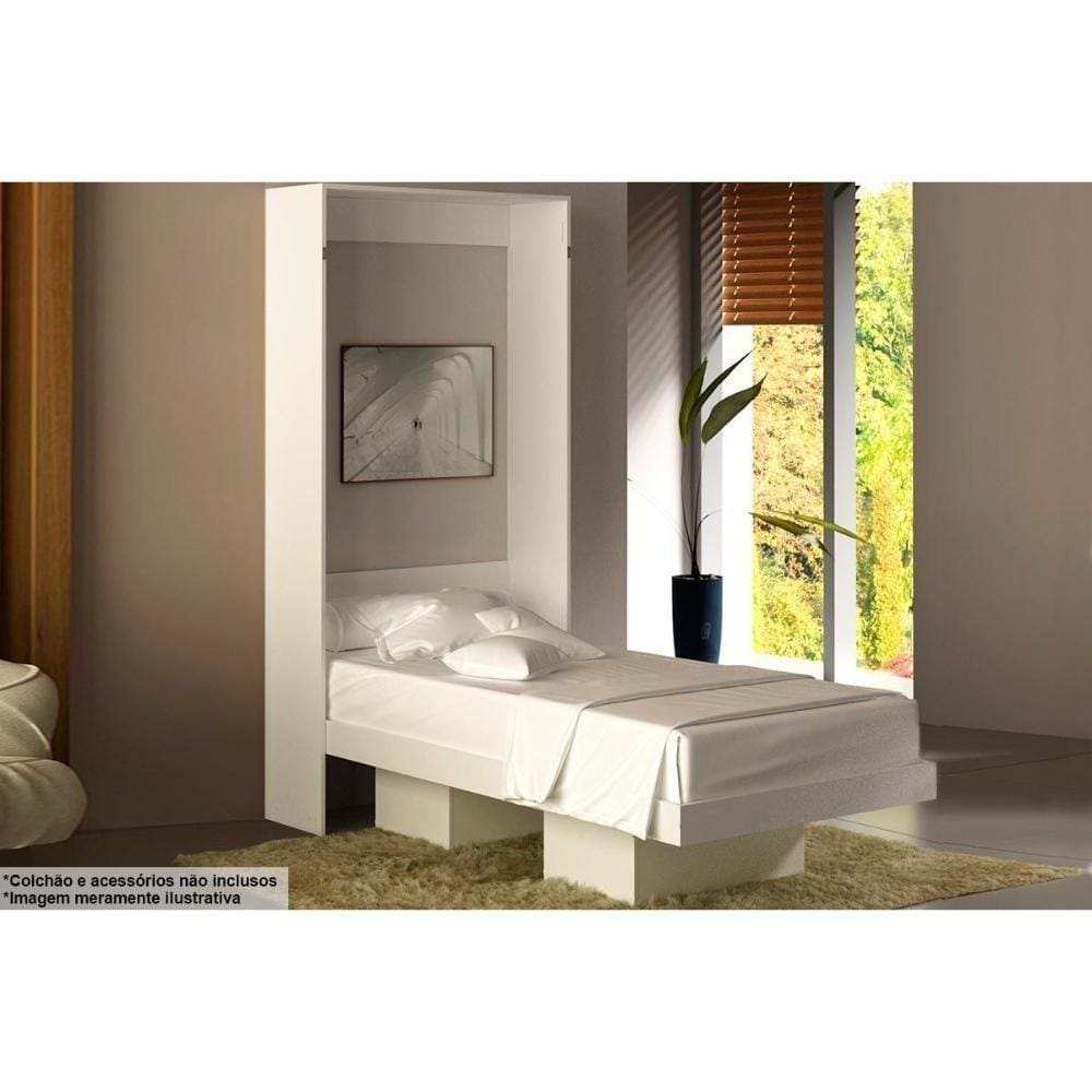 Cama Multifuncional Juvenil Cm8015 Articulada Branco - Tecno Mobili