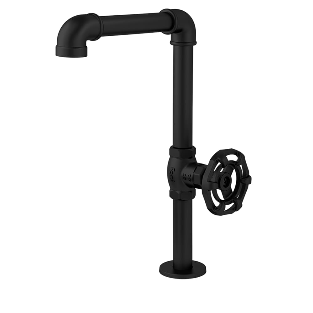 Torneira De Mesa Para Lavatorio Fani Living Preto Fosco 1195 Bk700