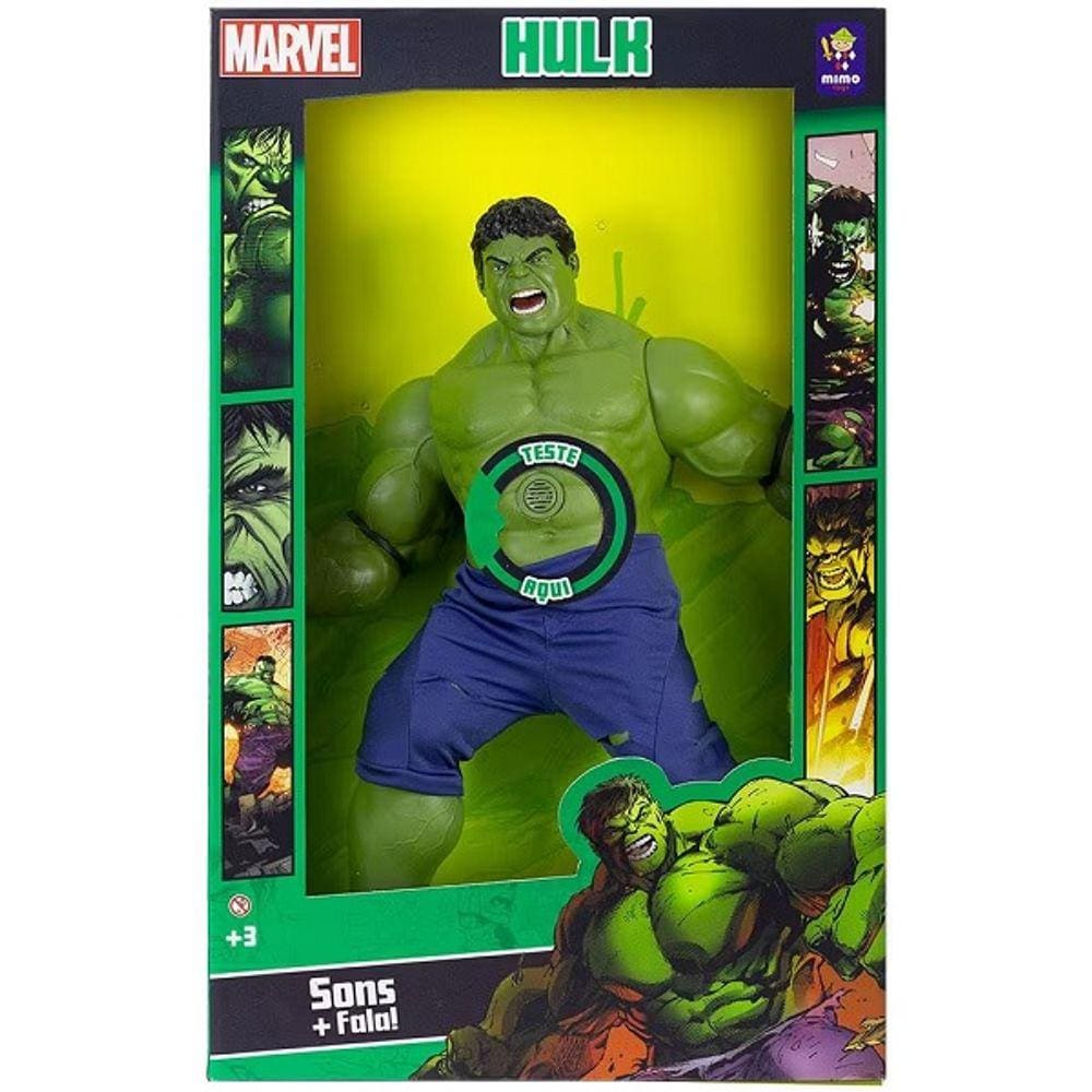 Boneco Gigante Marvel HULK 10 SONS Mimo