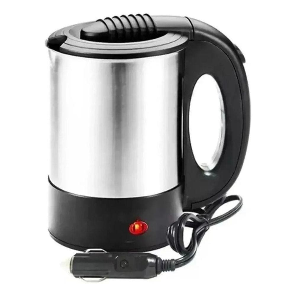 Chaleira Elétrica Dunlop 12V Automotiva Inox
