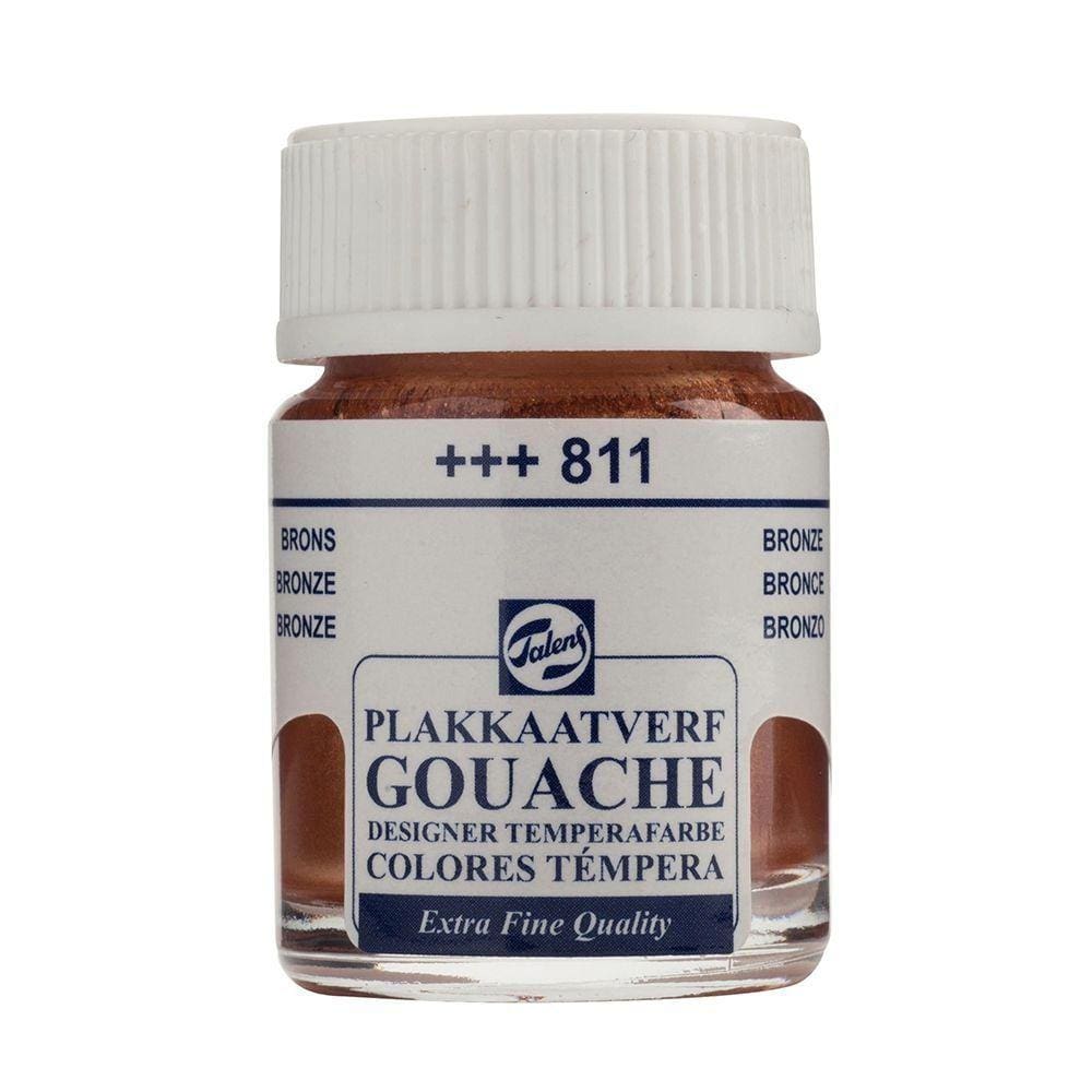 Tinta Gouache Extra Fine 811 Bronze 16ml Talens 08168112