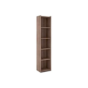Estante Livreiro De Escritório Esm206 C/ 4 Prateleiras Rustico - Movelbento