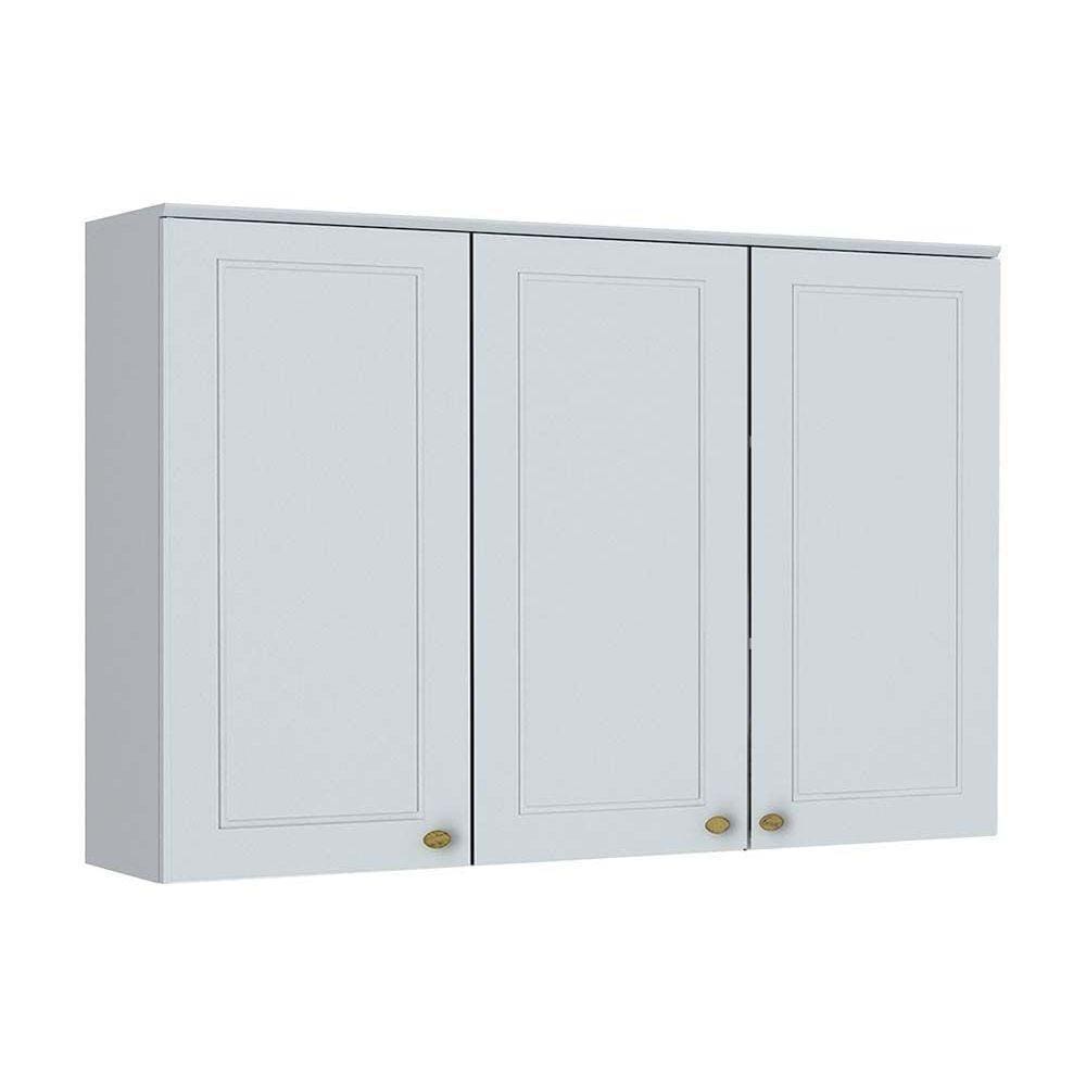 Armário De Cozinha Modulado Americana 3 Portas Branco - Henn