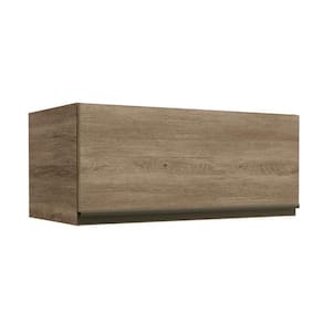 Armário De Cozinha Modulado Maxxi G769 1 Porta Basculante Nogal - Kappesberg