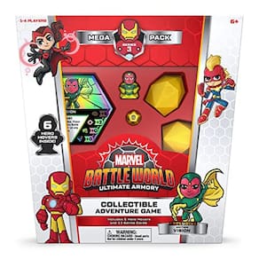 Funko Marvel Battleworld: Mega Pacote Ultimate Armory da Série 3 - Visão (os estilos podem variar)