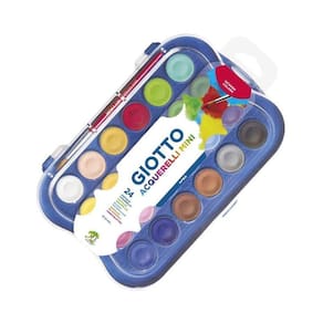 Aquarela em Pastilha Giotto Acquerelli Estojo 24 Cores 352400