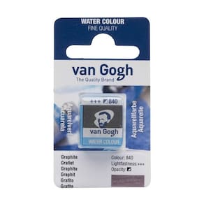 Aquarela Pastilha Talens Van Gogh 840 Graphite