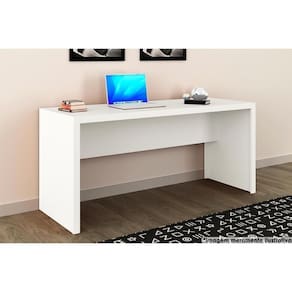 Mesa Computador Casal Me4109 Branco - Tecno Mobili