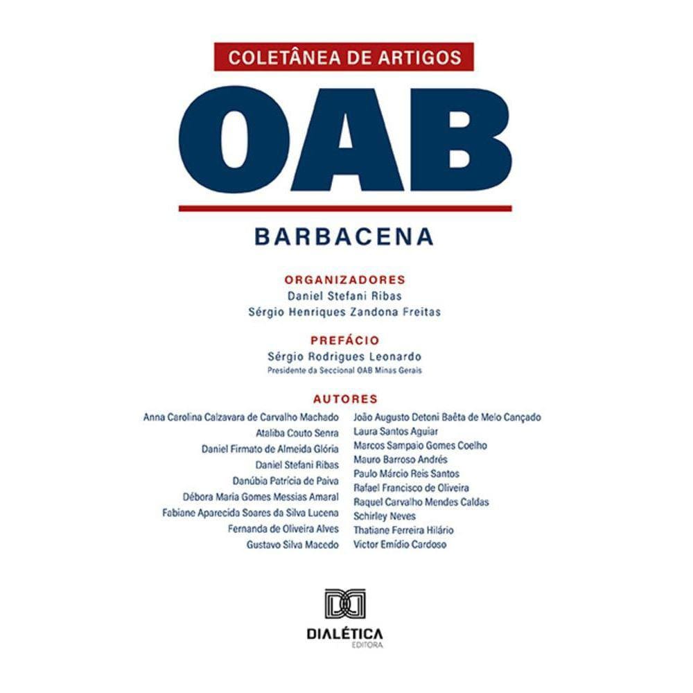 Coletânea de Artigos OAB Barbacena