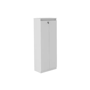 Armário De Escritório Me4151 2 Portas C/ Chave Branco - Tecno Mobili