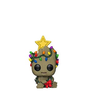 Funko Pop! Marvel: Holiday - Groot com coroa de flores, multicolorido