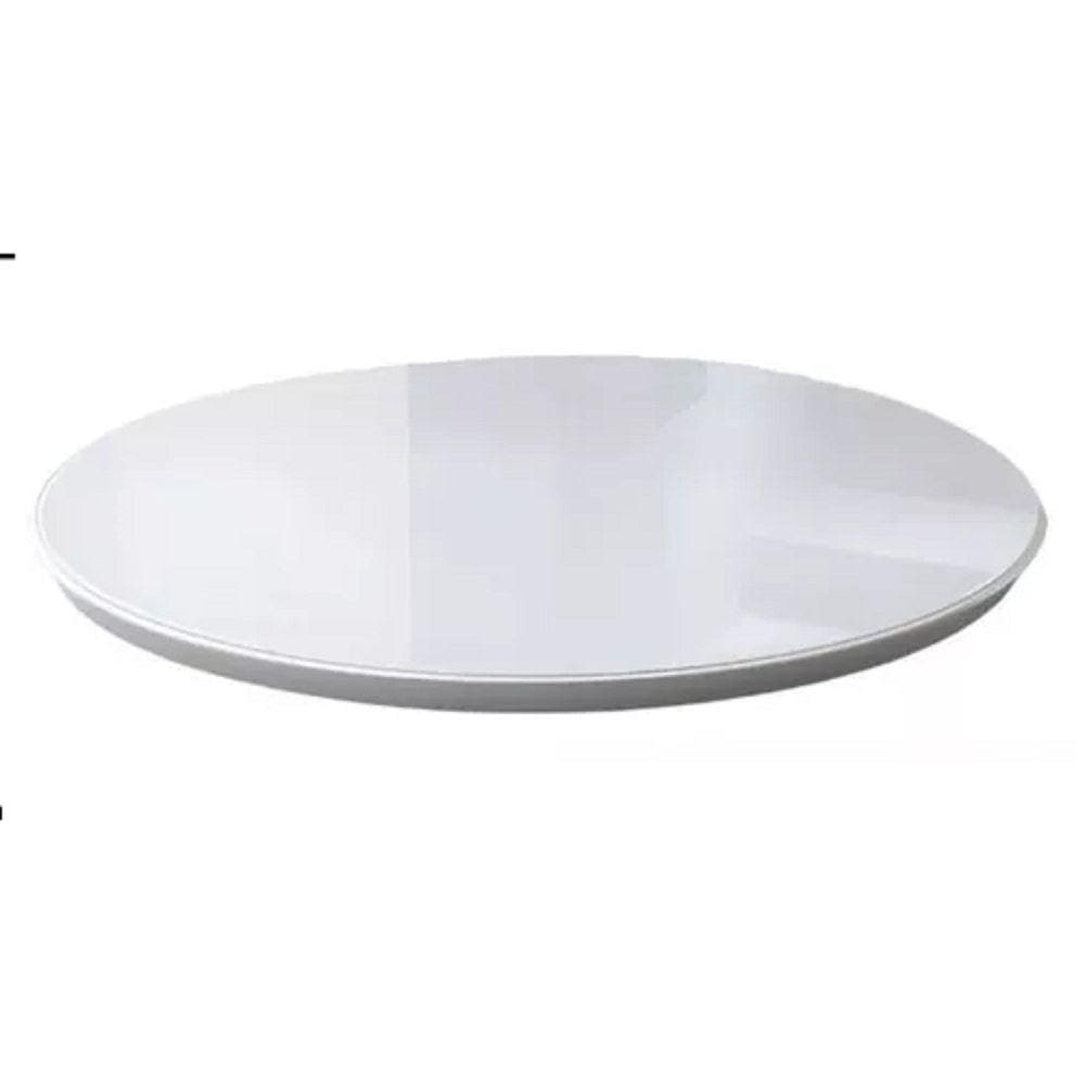 Prato Giratório Esmeralda 45cm Branco