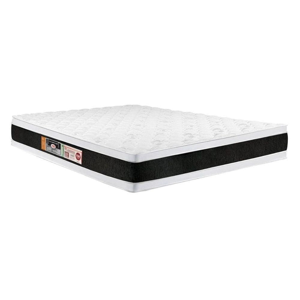 Colchão Queen Espuma D45 Black White Air Euro Pillow Double Face (158X198X27) - Castor