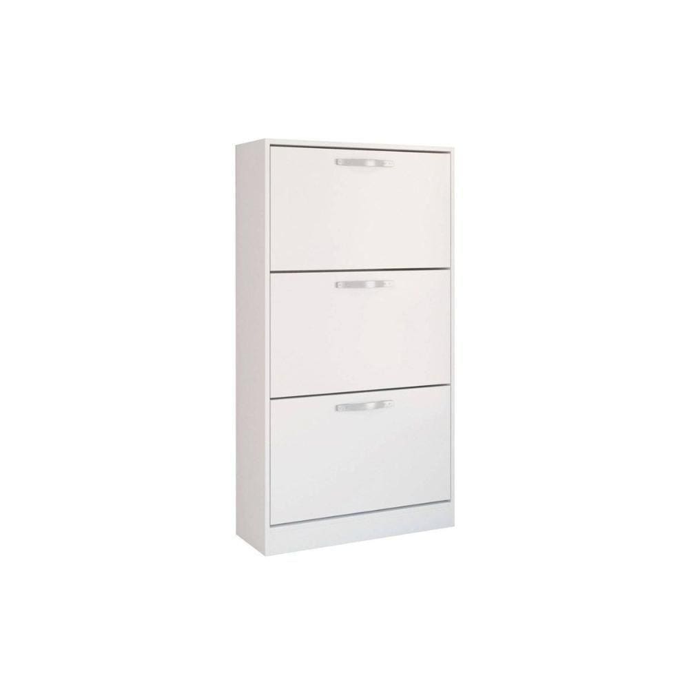 Armário Sapateira Casal Havana Plus C/3 Portas Branco - Santos Andirá