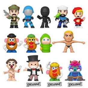 FunKo Retro Toys Specialty Series 2.5 "Mistério Mini Vinil