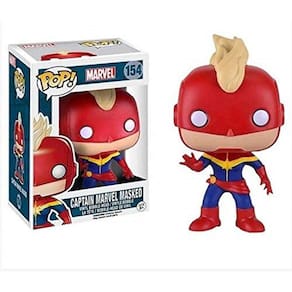 Pop! Marvel Captain Marvel Mascarado #154 Cabeça de Bobble vinil