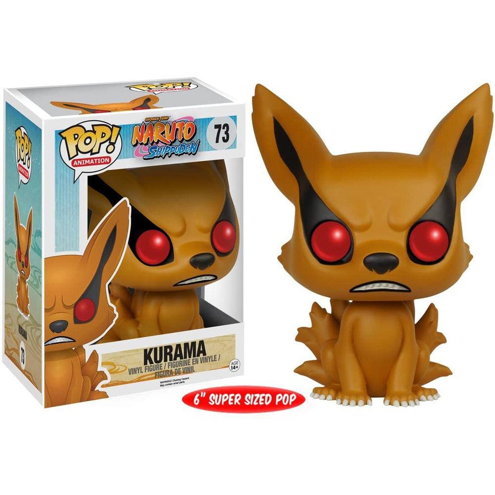 Funko POP Anime: Naruto Kurama 6” Action Figure,Multi