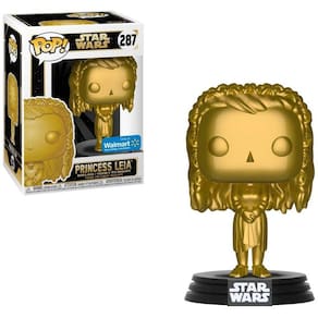 POP! Star Wars Princess Leia Gold Vinyl Figure #287 Exclusive
