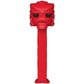 Funko Pop! PEZ: Mattel - Rock`Em Sock`Em Robot, Vermelho, 3,75 polegadas