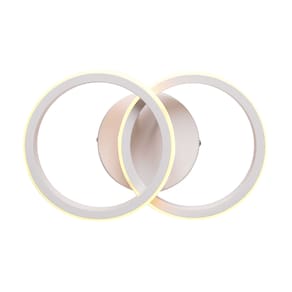 Plafon Taschibra Village Circle Led 10W 3000K Luz Amarela Bivolt Branco