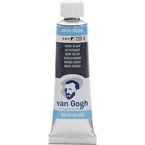 Tinta Aquarela Talens Van Gogh 735 Oxide Black 10ml 20017351