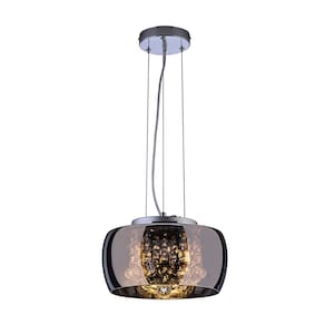Lustre Plafon Startec Attractive 28cm 3XG9 Bivolt Cromado