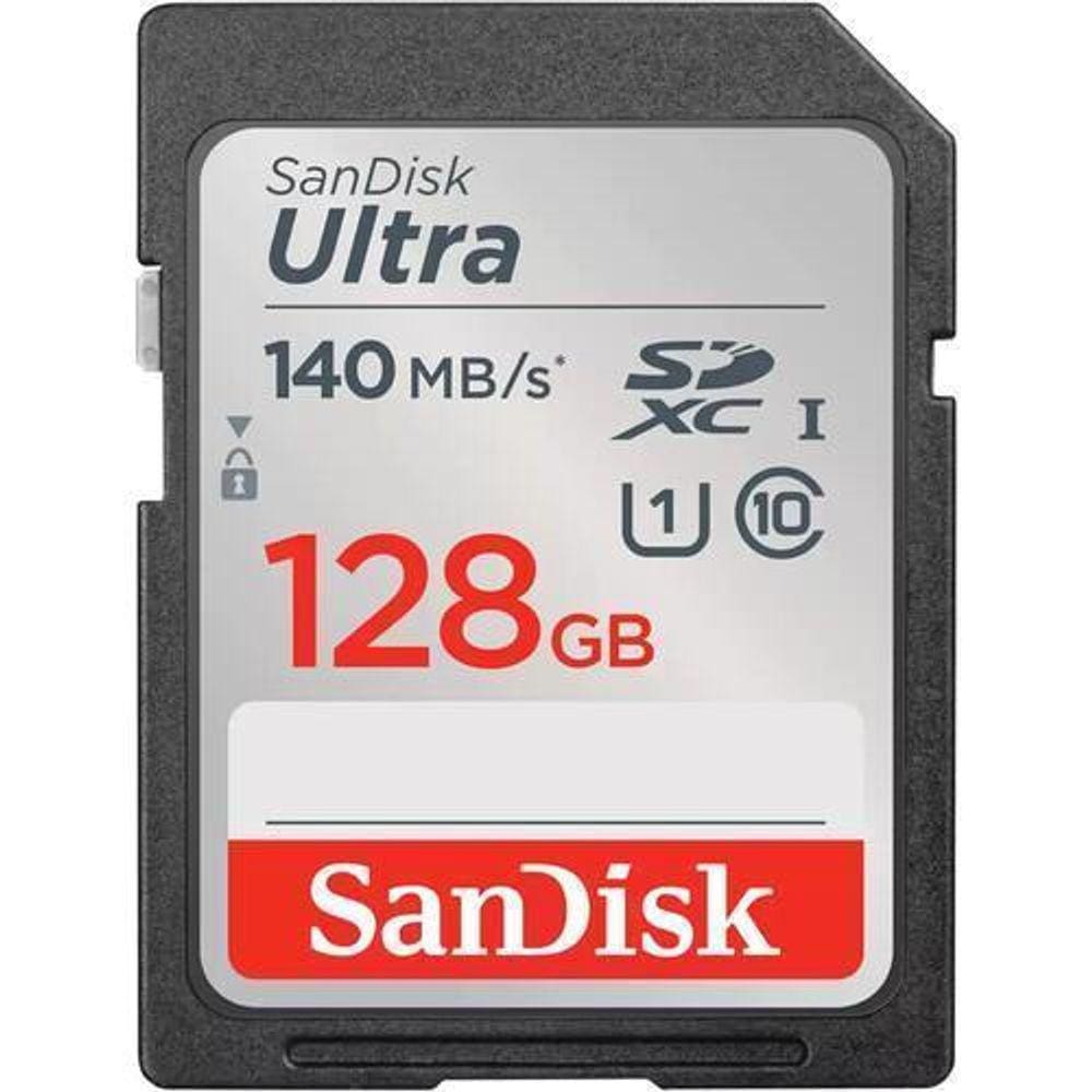 Cartão De Memória Sd Xc 128Gb Ultra Uhs-I 140Mb/S