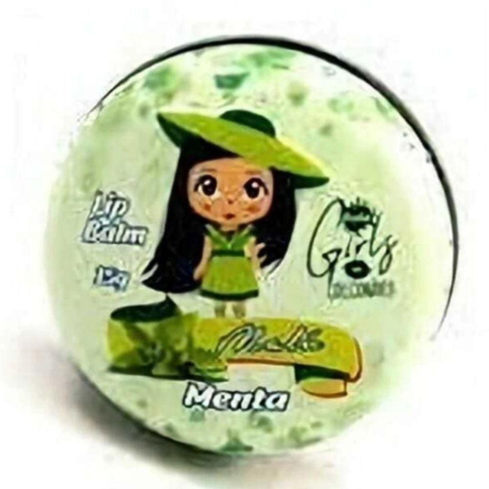 Phallebeauty Lip Balm Menta Latinha Girls Colecionáveis 15g Ph0034